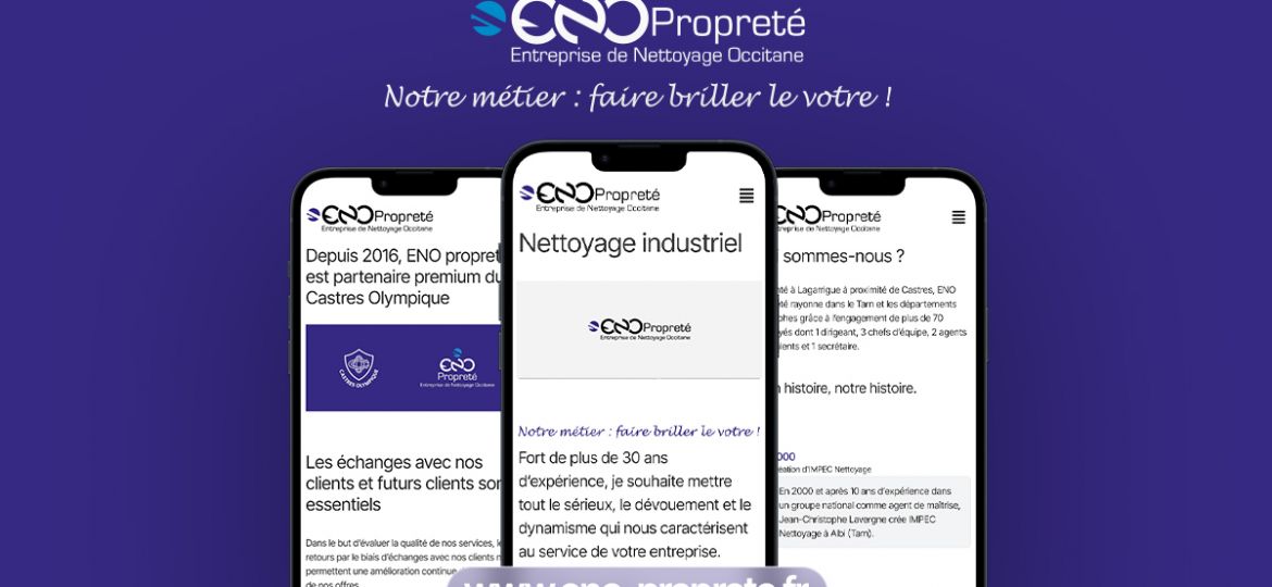 Principaux services de ENO Propreté