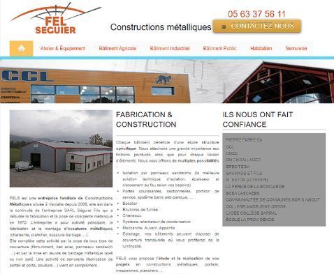 Site Internet avant refonte